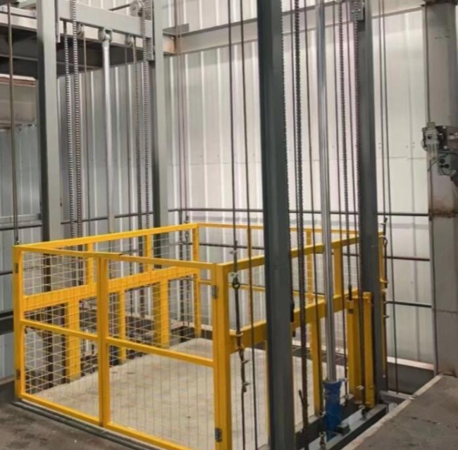 青海导轨式升降机一般加工周期