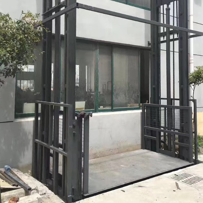 青海5吨室外升降货梯